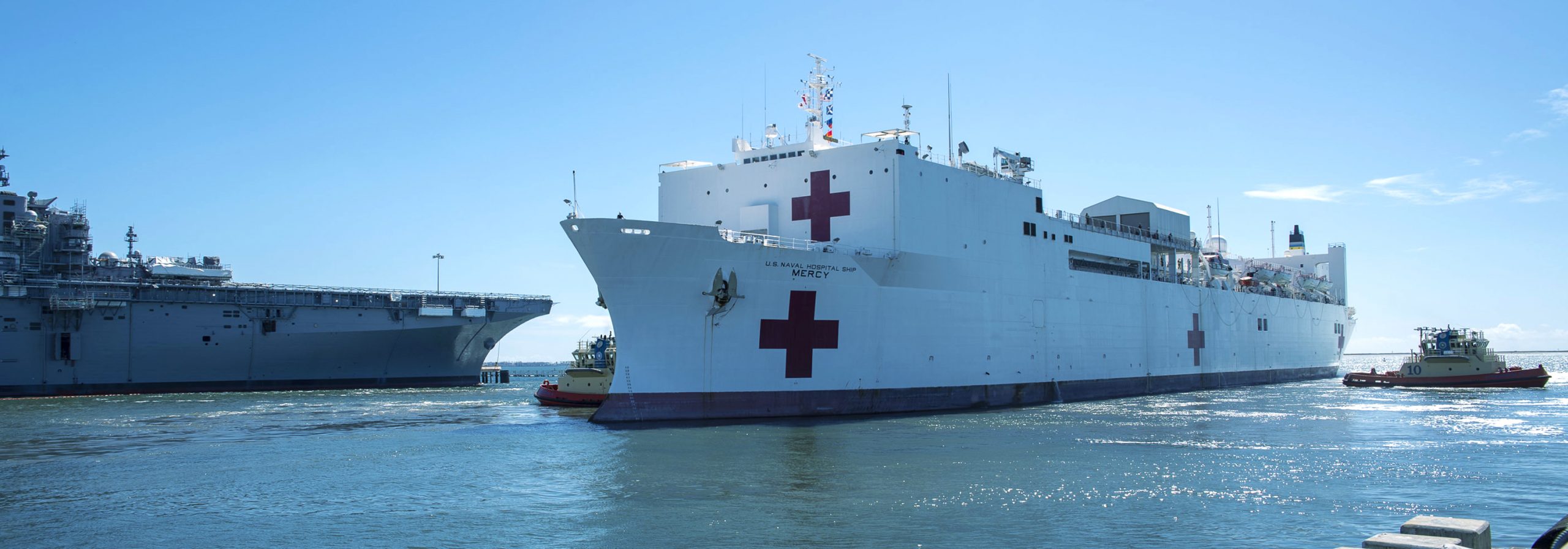 ECS Supporting Coronavirus Relief Aboard the USNS Mercy