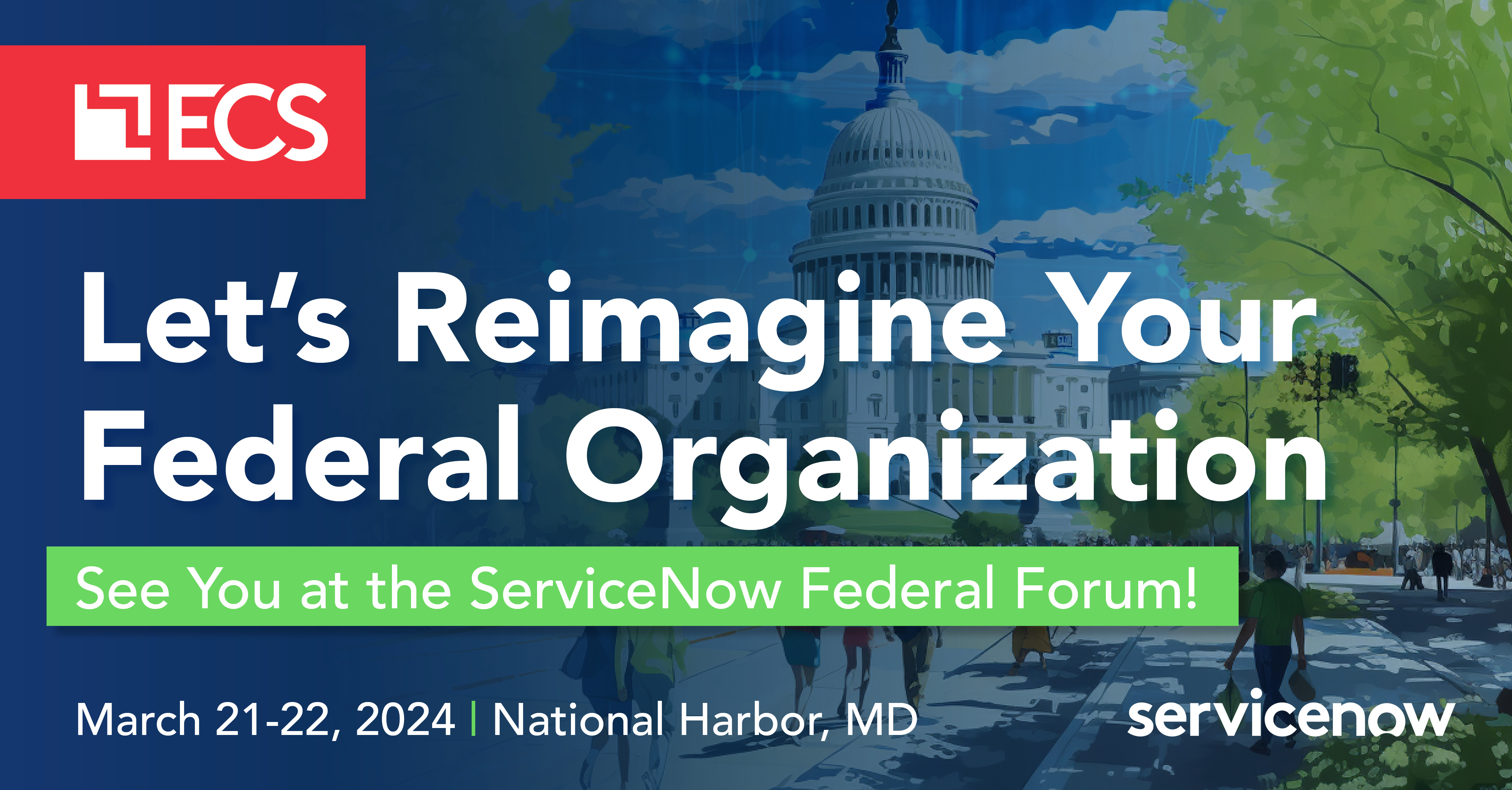 ServiceNow Federal Forum 2024 — ECS